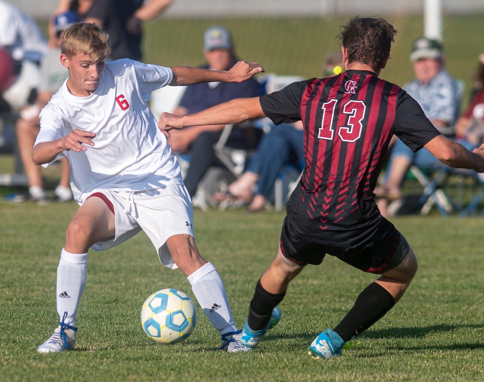 Canyon Ridge boys soccer takes on Minico